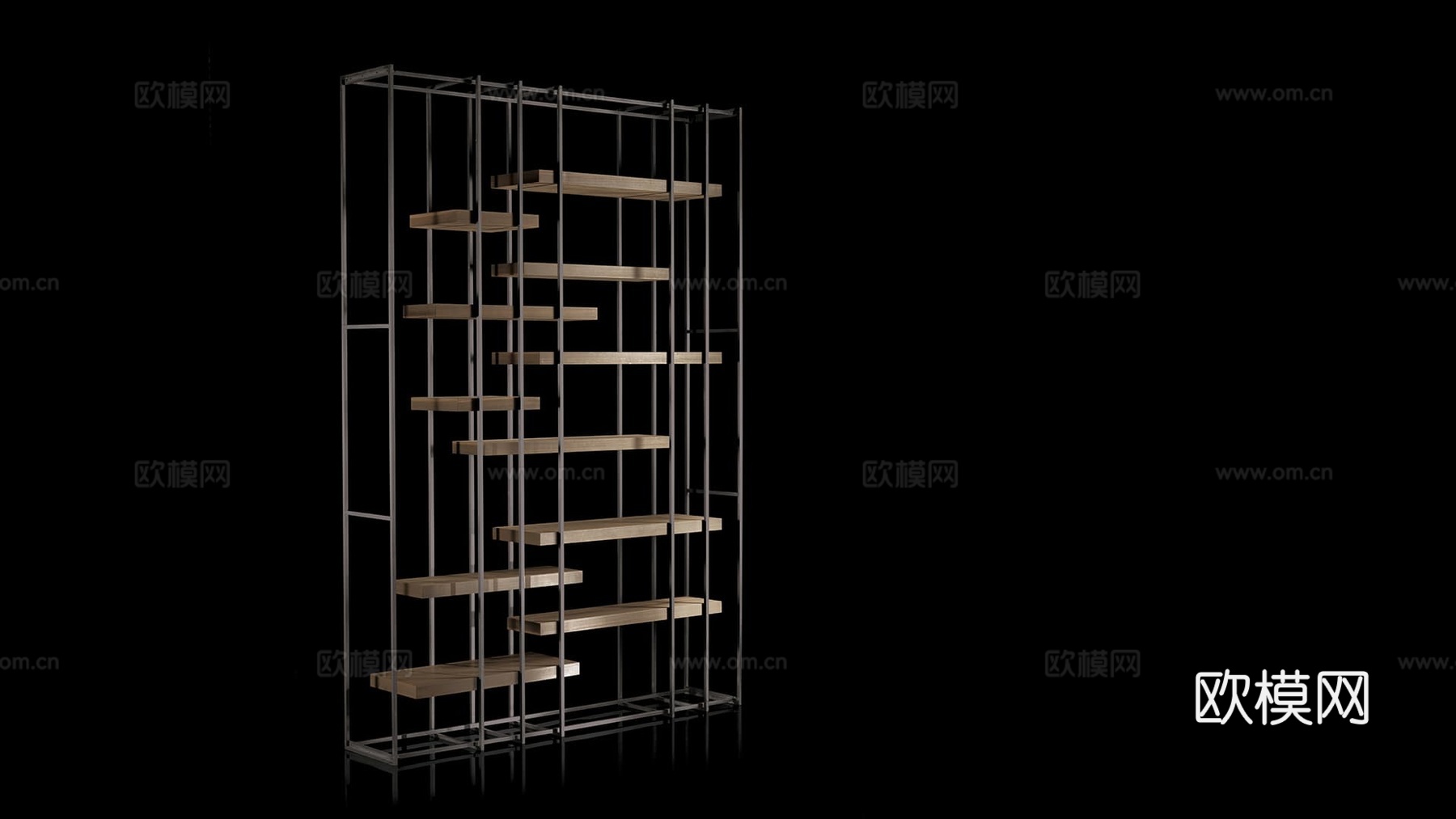 HENGE 书架3d模型下载（渲染图5）