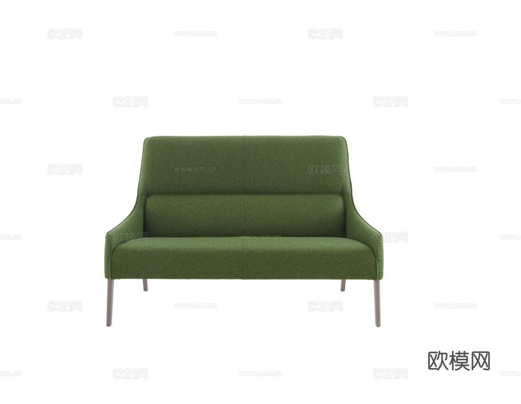 ligne roset 双人沙发3d模型下载（渲染图1）