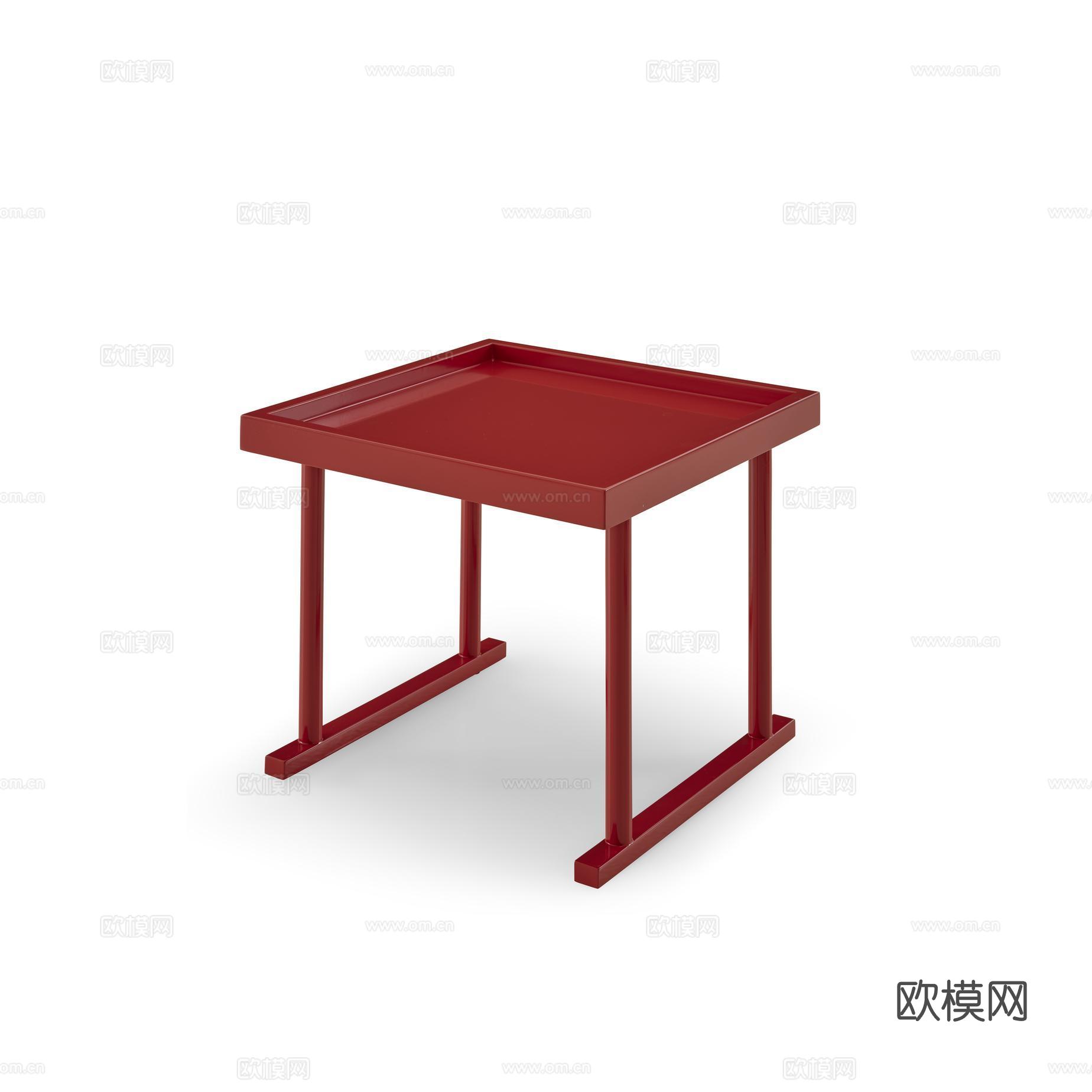 ligne roset 角几 边几3d模型下载（渲染图2）