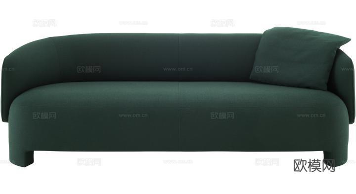ligne roset 双人沙发3d模型下载（渲染图6）