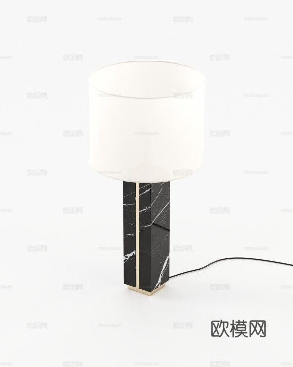 LASKASAS 台灯3d模型下载（渲染图3）