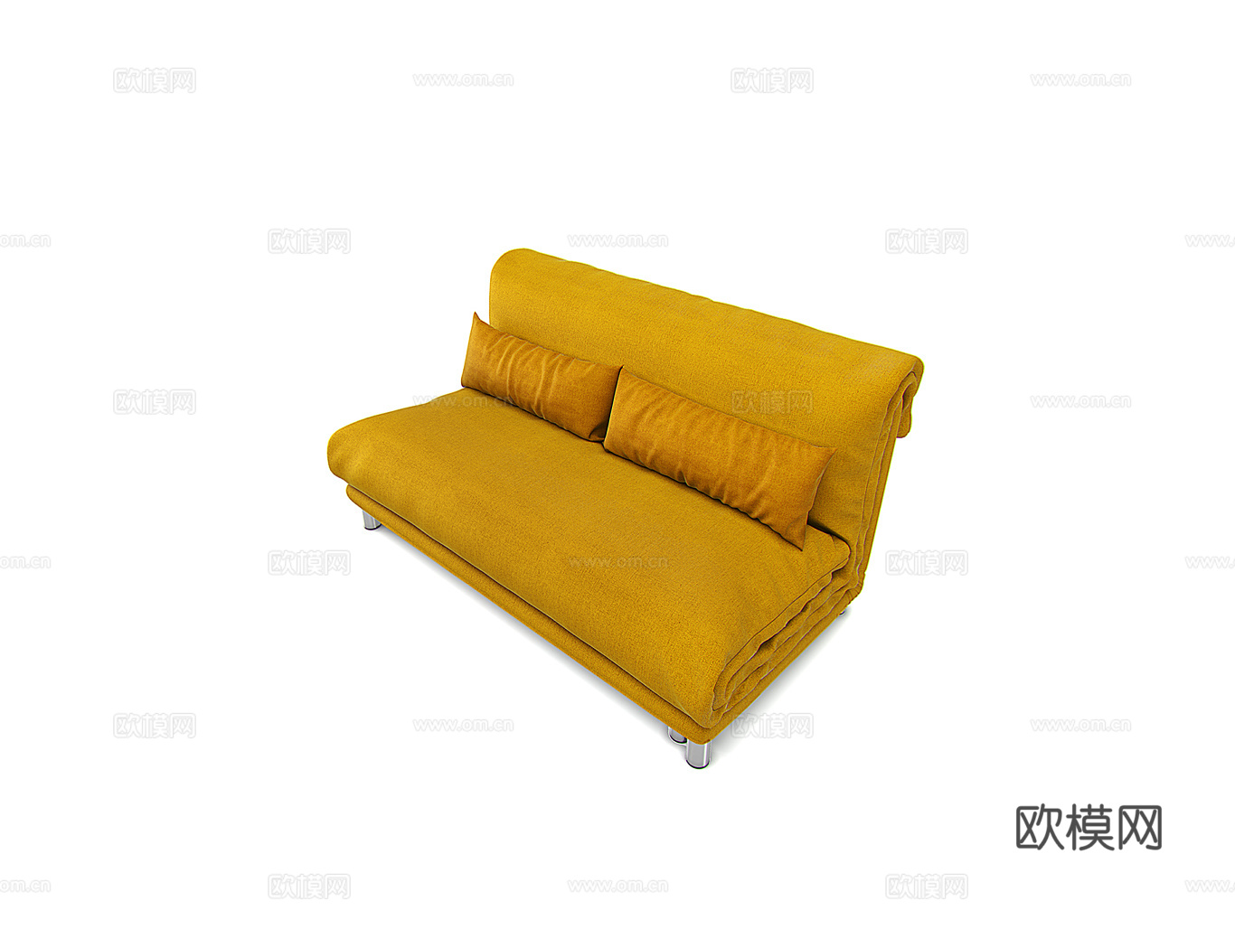 ligne roset 双人沙发3d模型下载（渲染图2）