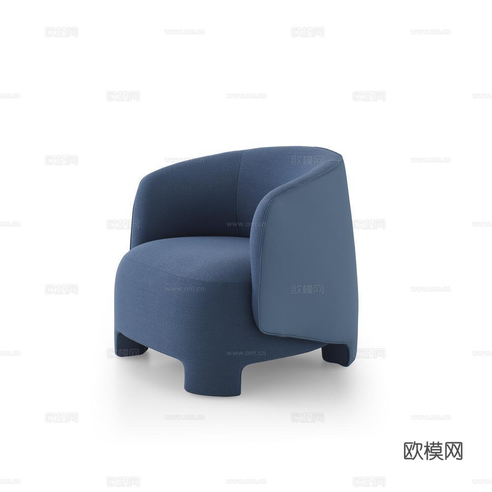 ligne roset 单人沙发3d模型下载（渲染图4）