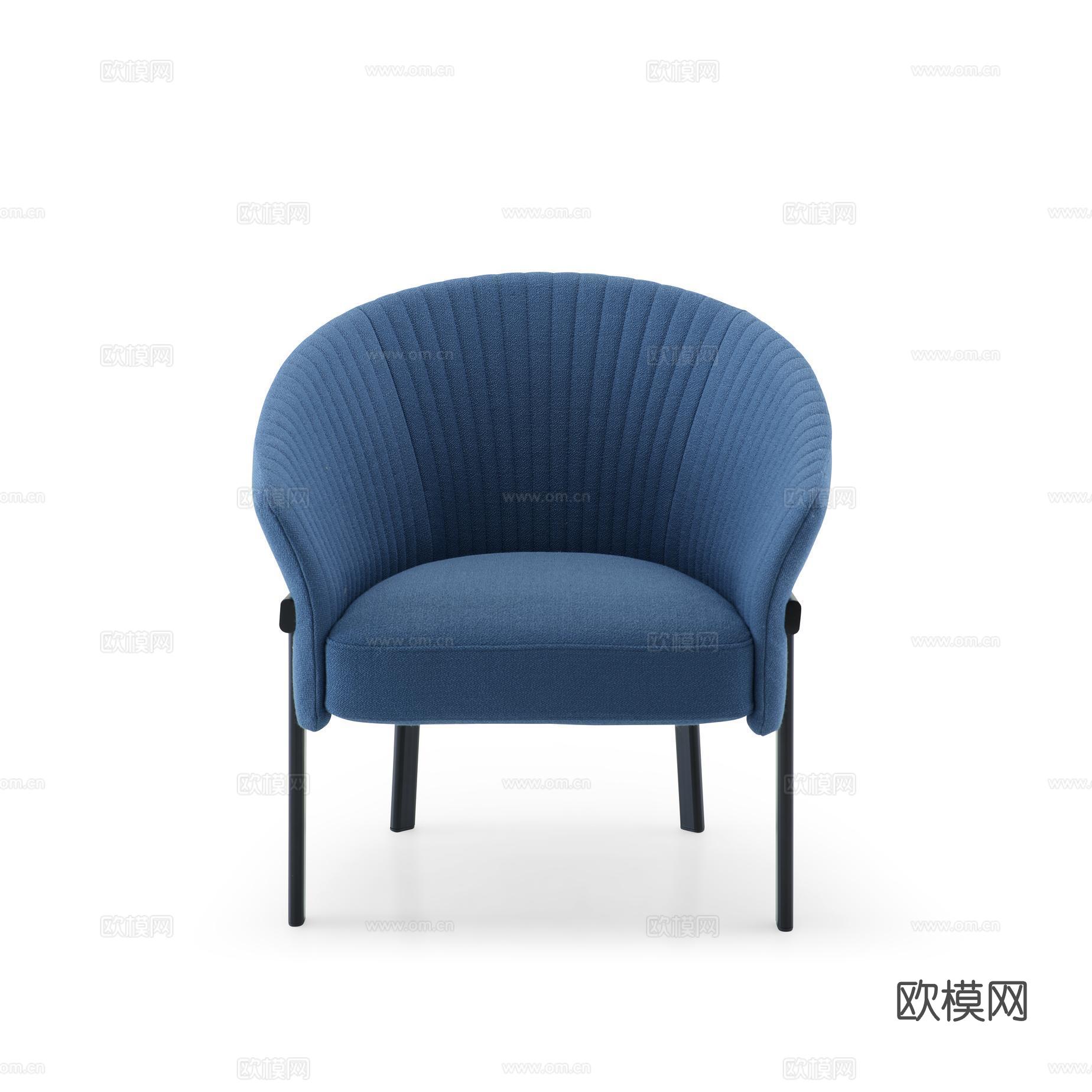 ligne roset 单人沙发3d模型下载（渲染图1）