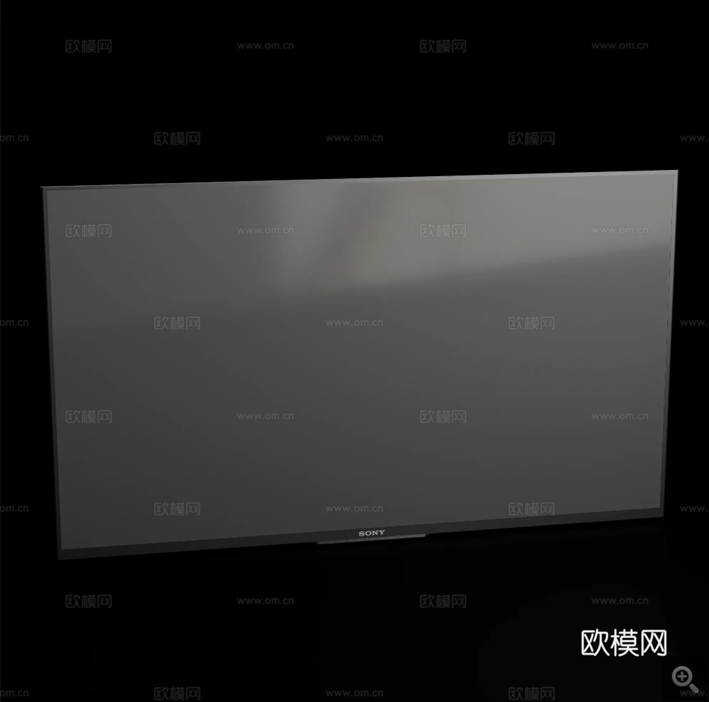 4K液晶电视su模型