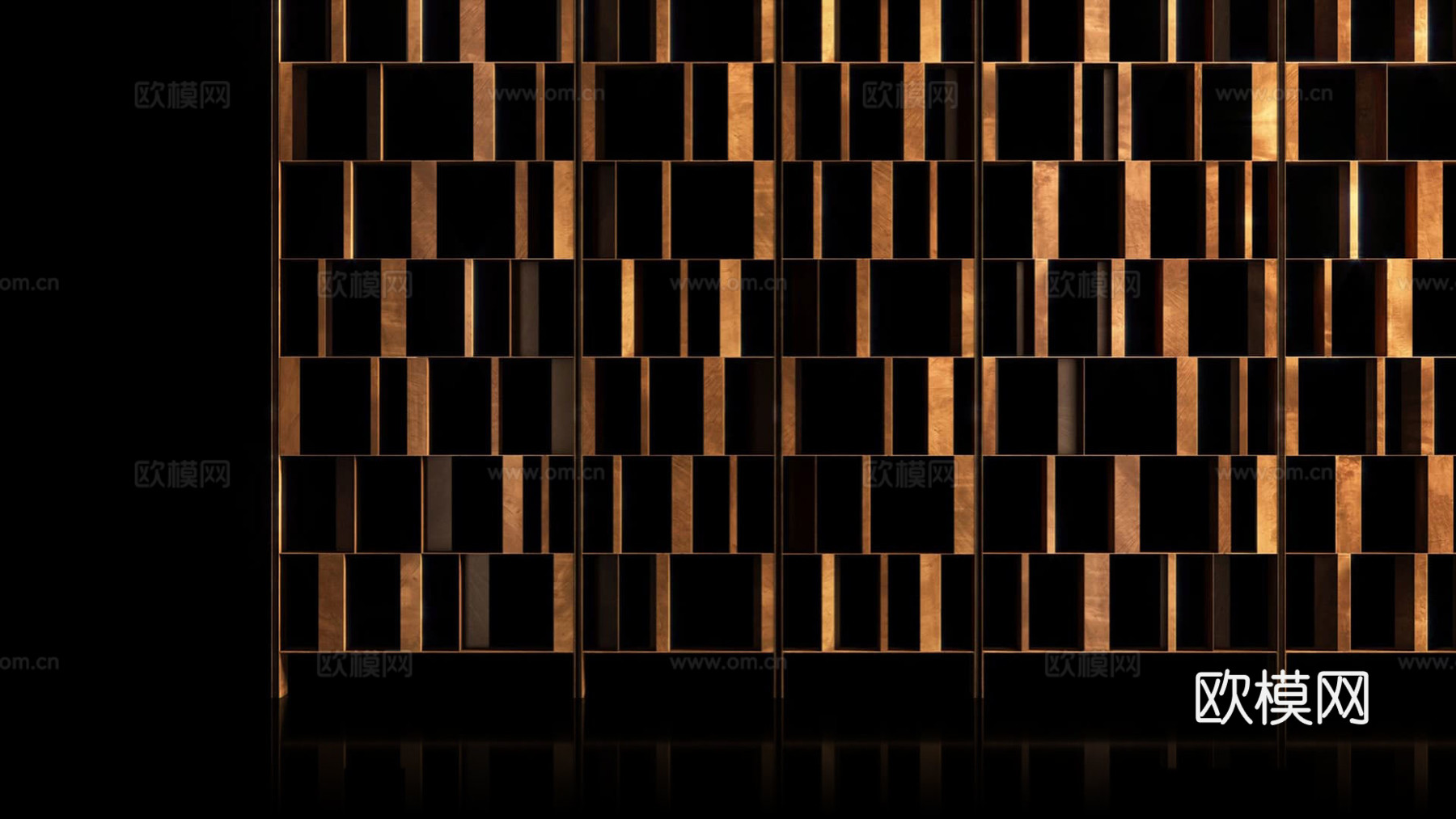 HENGE 书架3d模型下载（渲染图3）