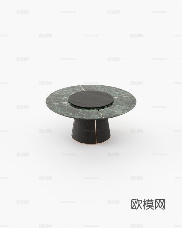 LASKASAS 圆餐桌3d模型下载（渲染图2）