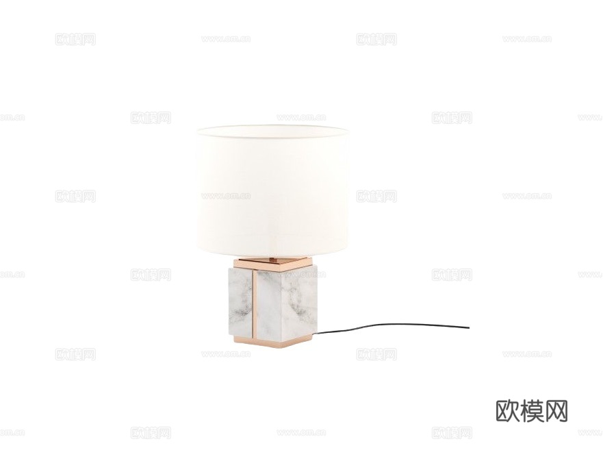 LASKASAS 台灯3d模型下载（渲染图3）