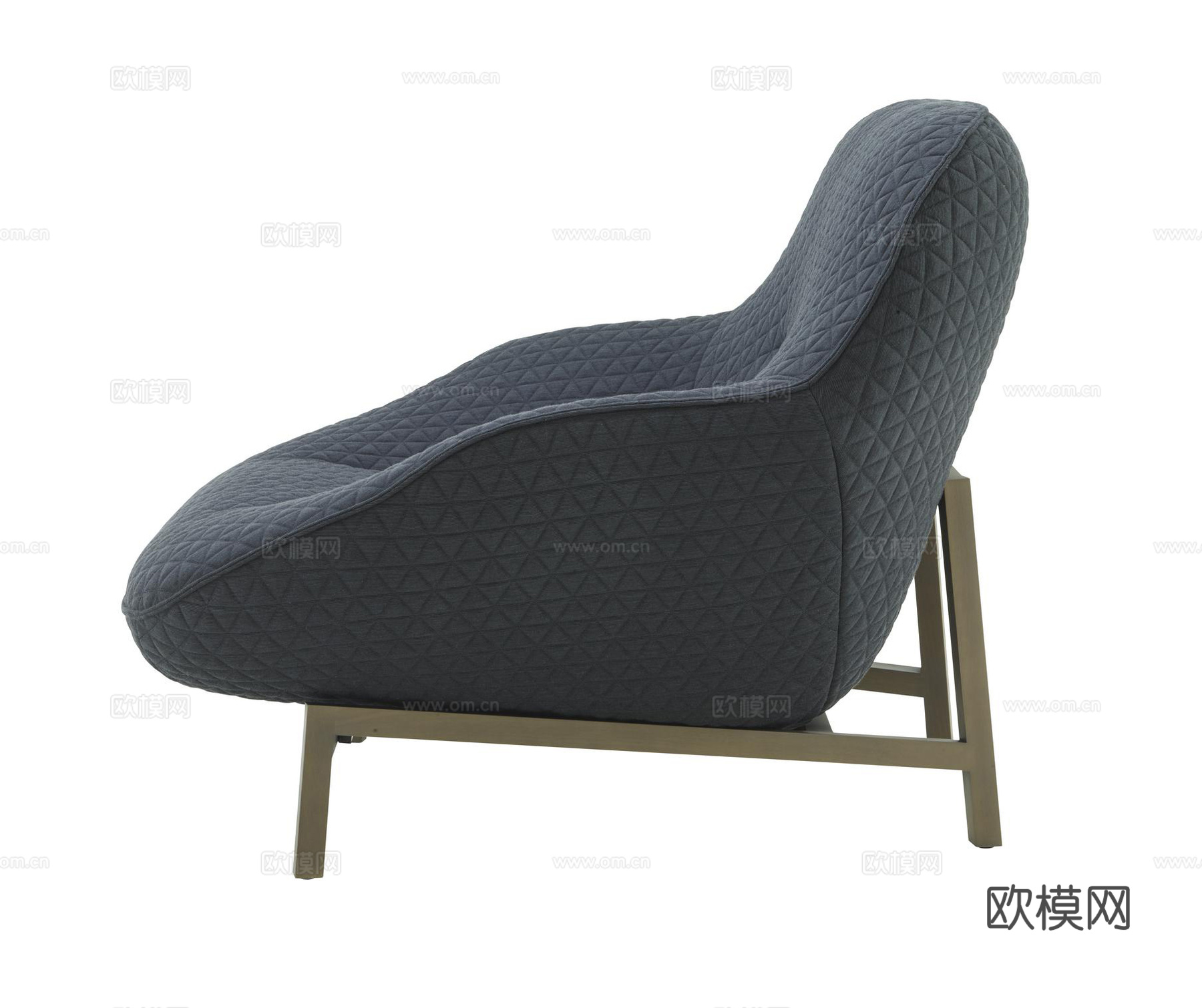 ligne roset 单人沙发3d模型下载（渲染图2）