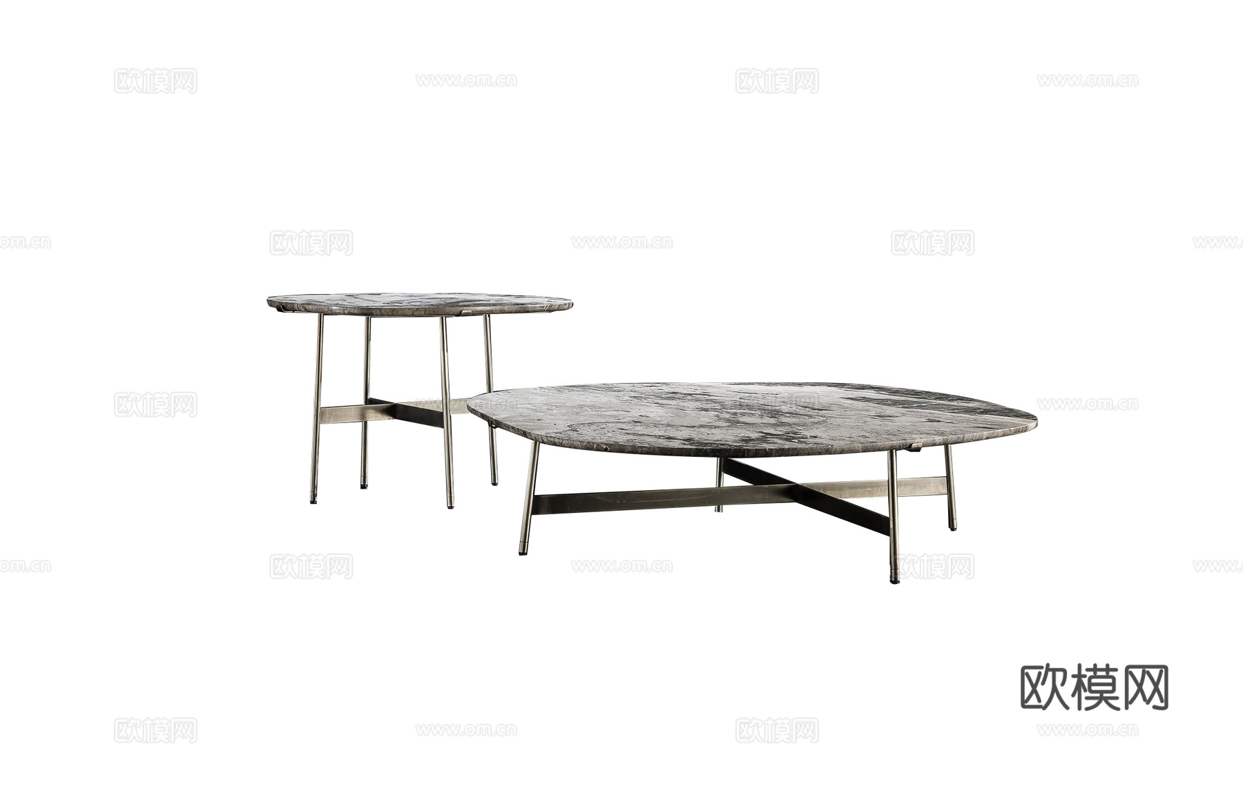 HENGE 组合茶几3d模型下载（渲染图1）