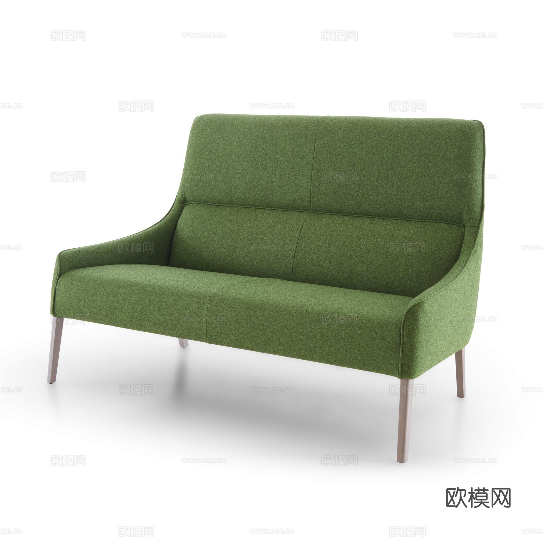 ligne roset 双人沙发3d模型下载（渲染图2）