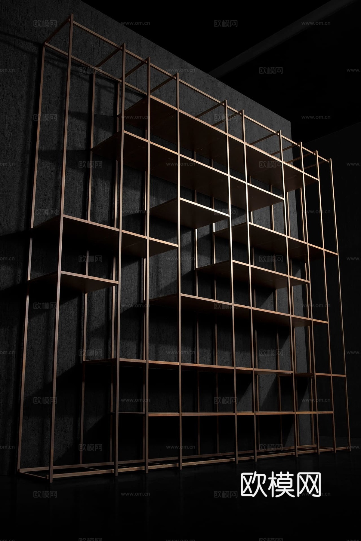 HENGE 书架3d模型下载（渲染图2）