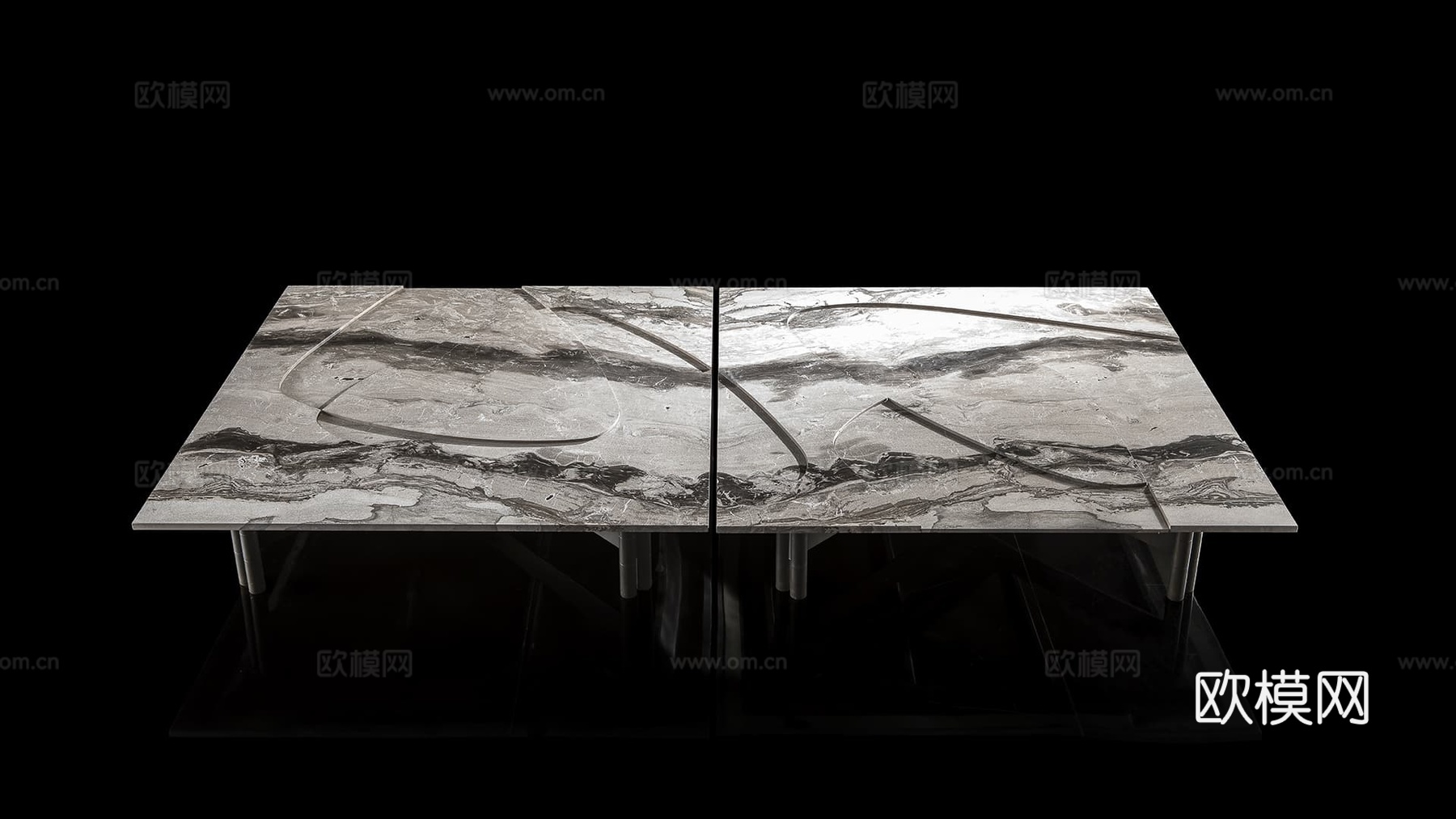 HENGE 茶几3d模型下载（渲染图3）