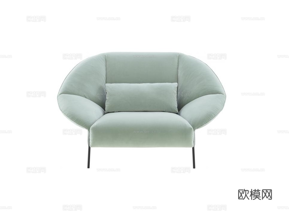 ligne roset 单人沙发3d模型下载
