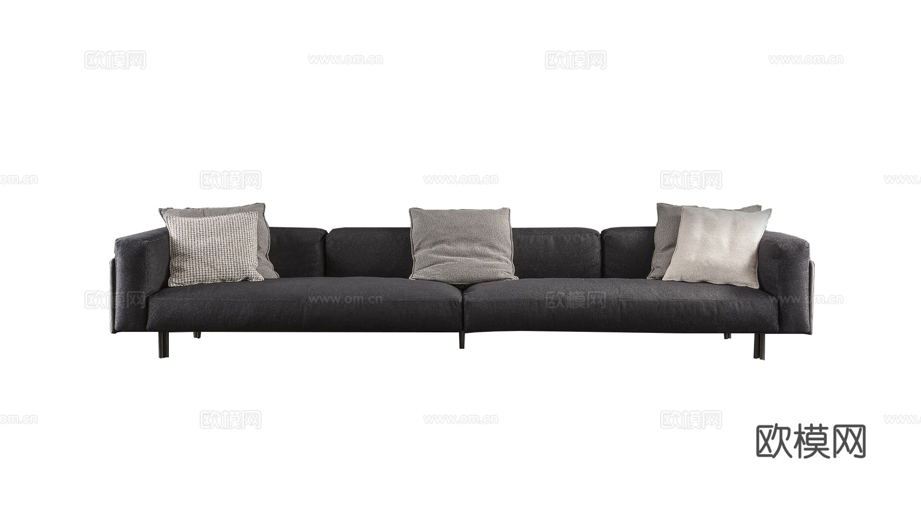 HENGE 三人沙发3d模型下载（渲染图1）