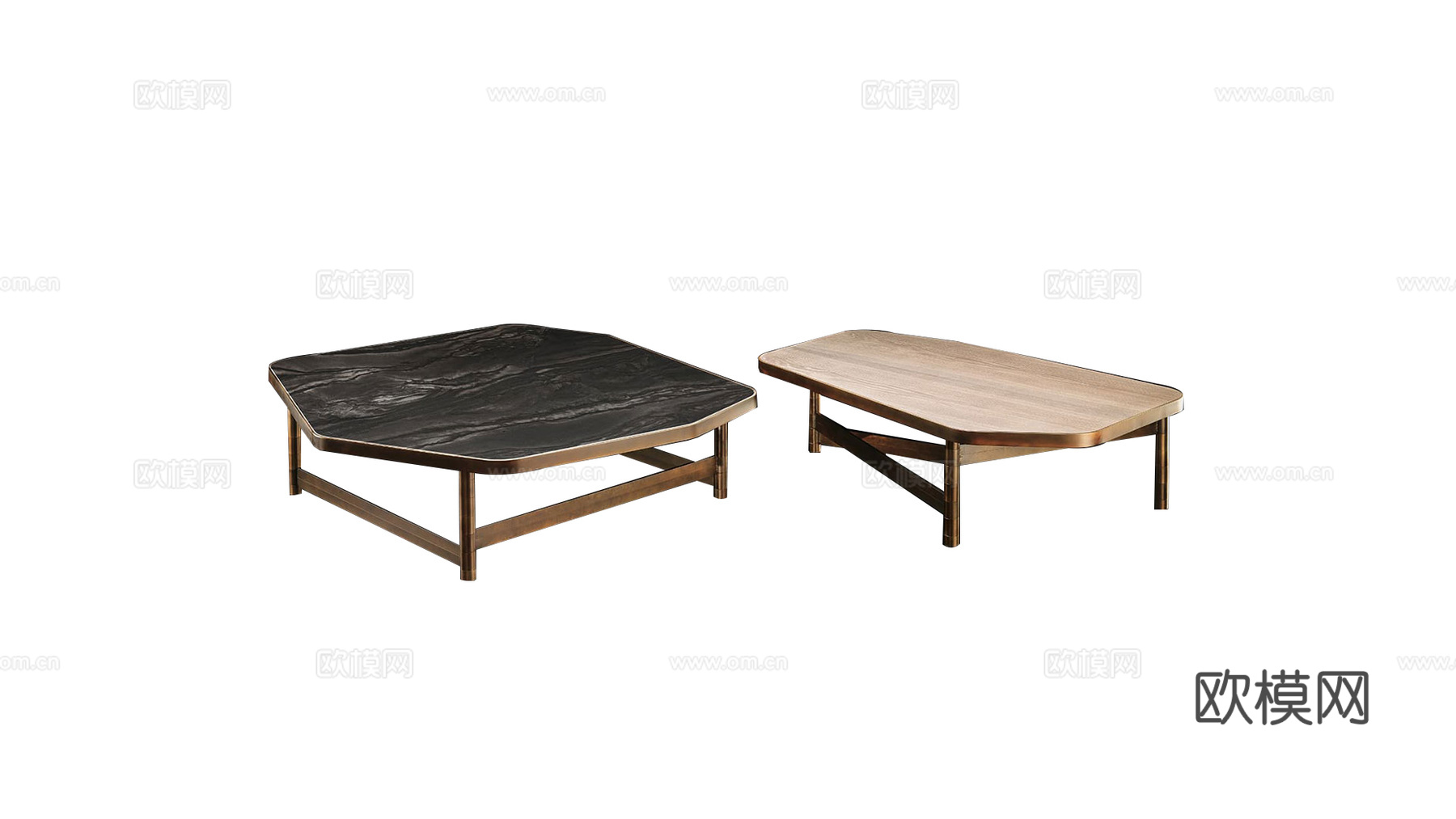 HENGE 茶几3d模型下载