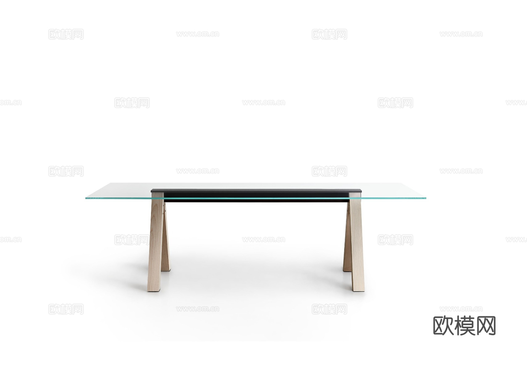 LEIIIA 玻璃餐桌3d模型下载（渲染图4）