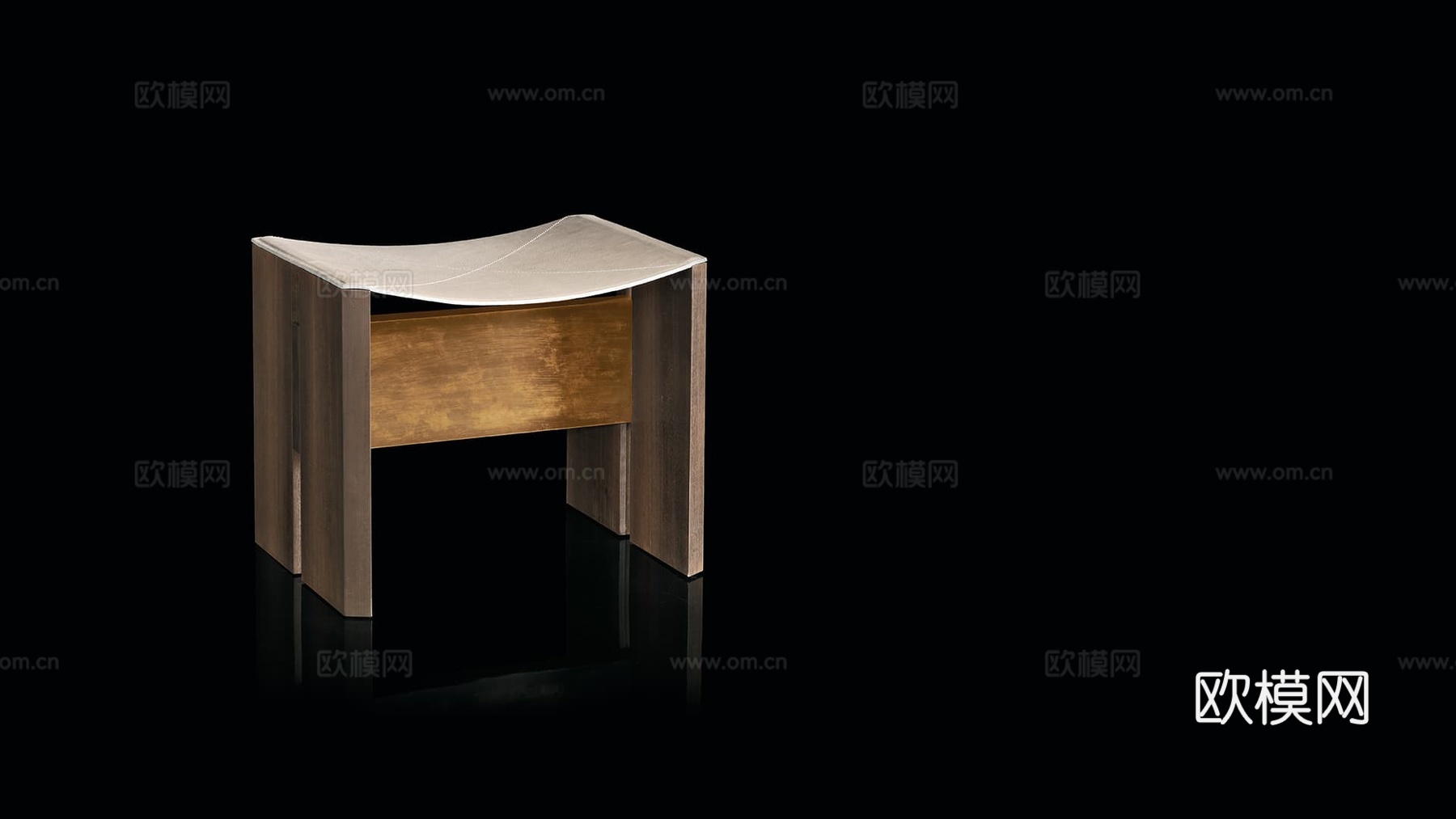 HENGE 轻奢边几3d模型下载（渲染图2）