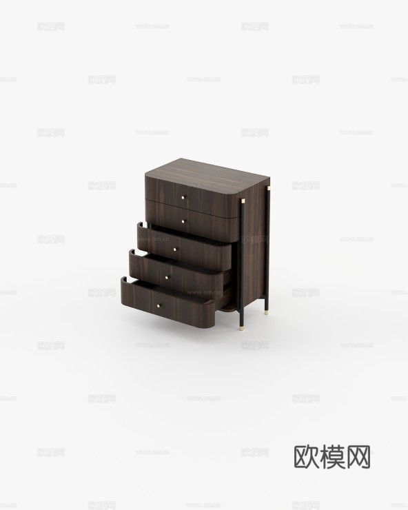 LASKASAS 斗柜3d模型下载（渲染图4）