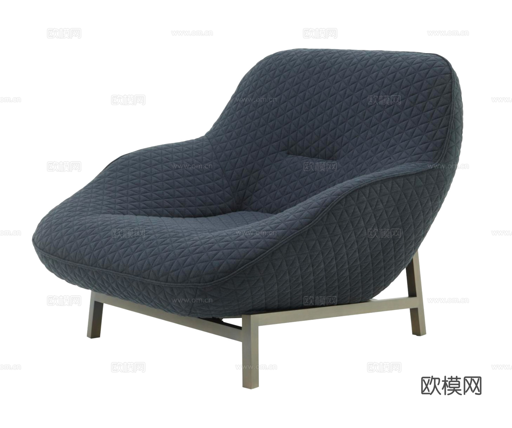 ligne roset 单人沙发3d模型下载（渲染图3）
