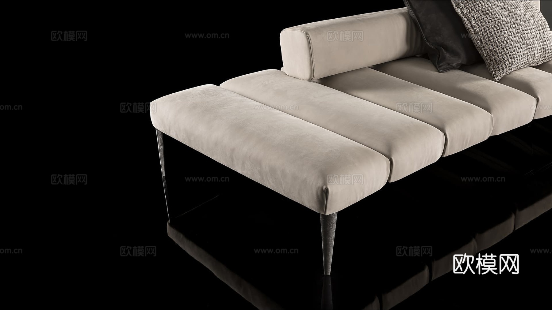 HENGE 床尾凳3d模型下载（渲染图4）