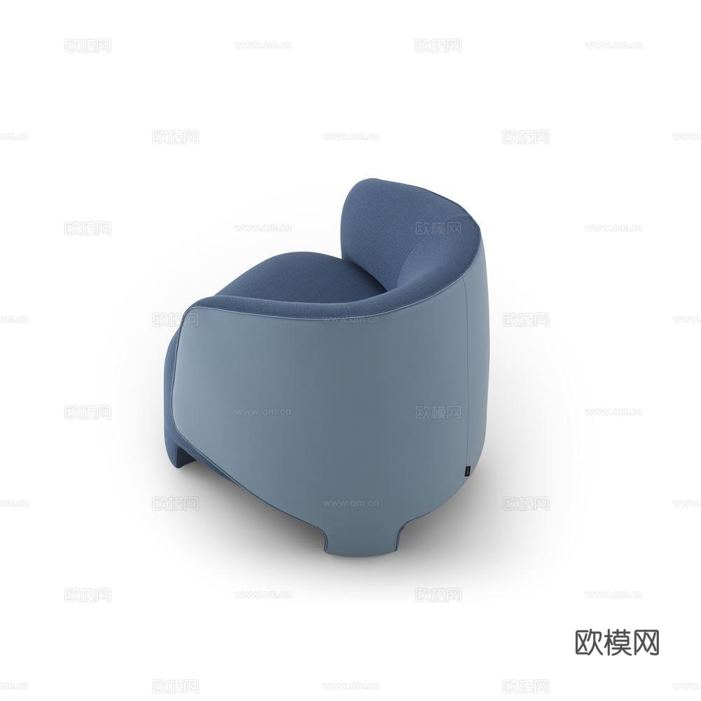 ligne roset 单人沙发3d模型下载（渲染图3）