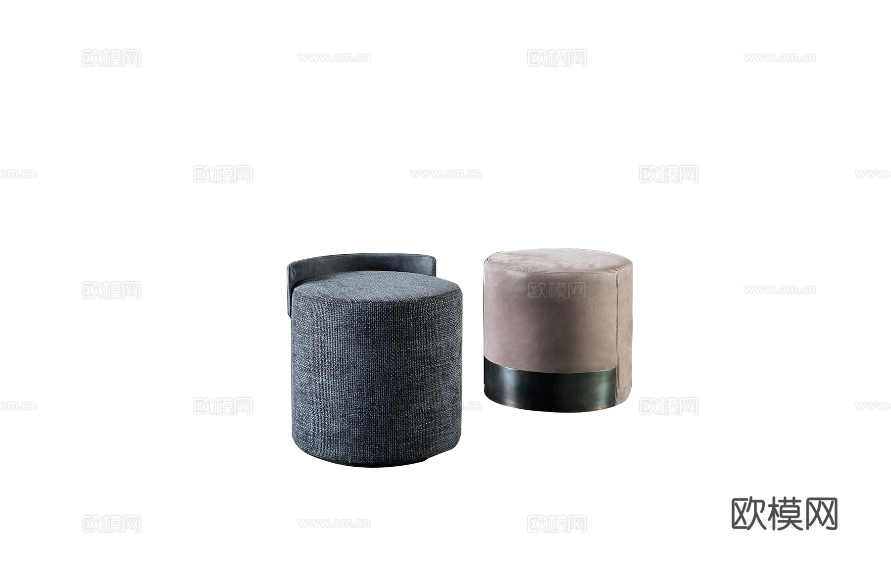 HENGE 沙发凳3d模型下载（渲染图1）