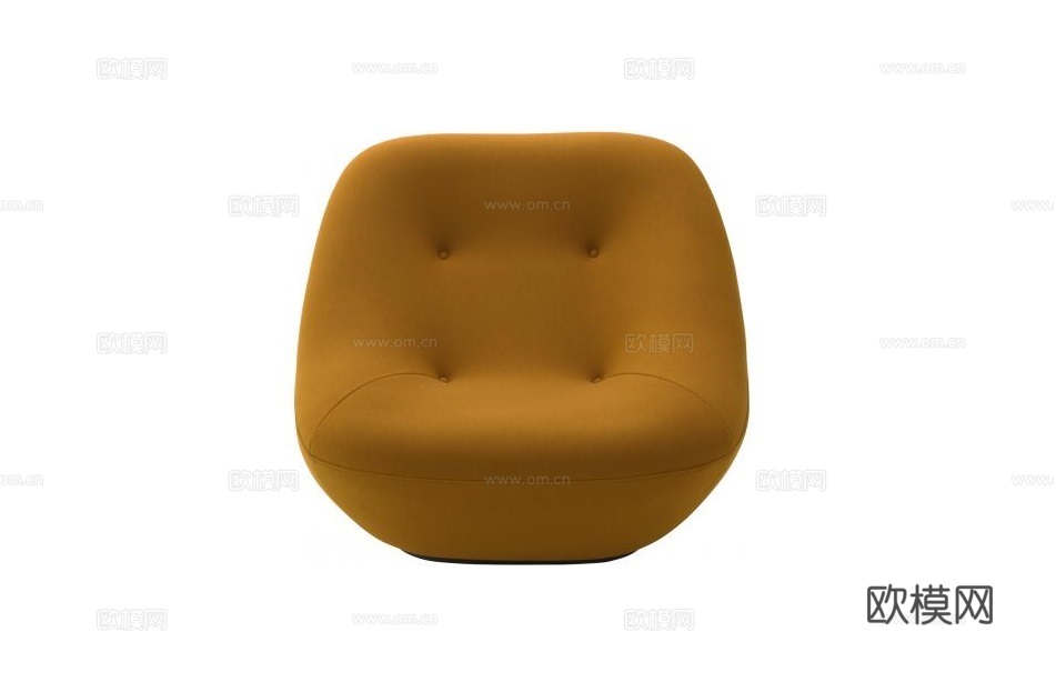 ligne roset 单人沙发3d模型下载（渲染图1）