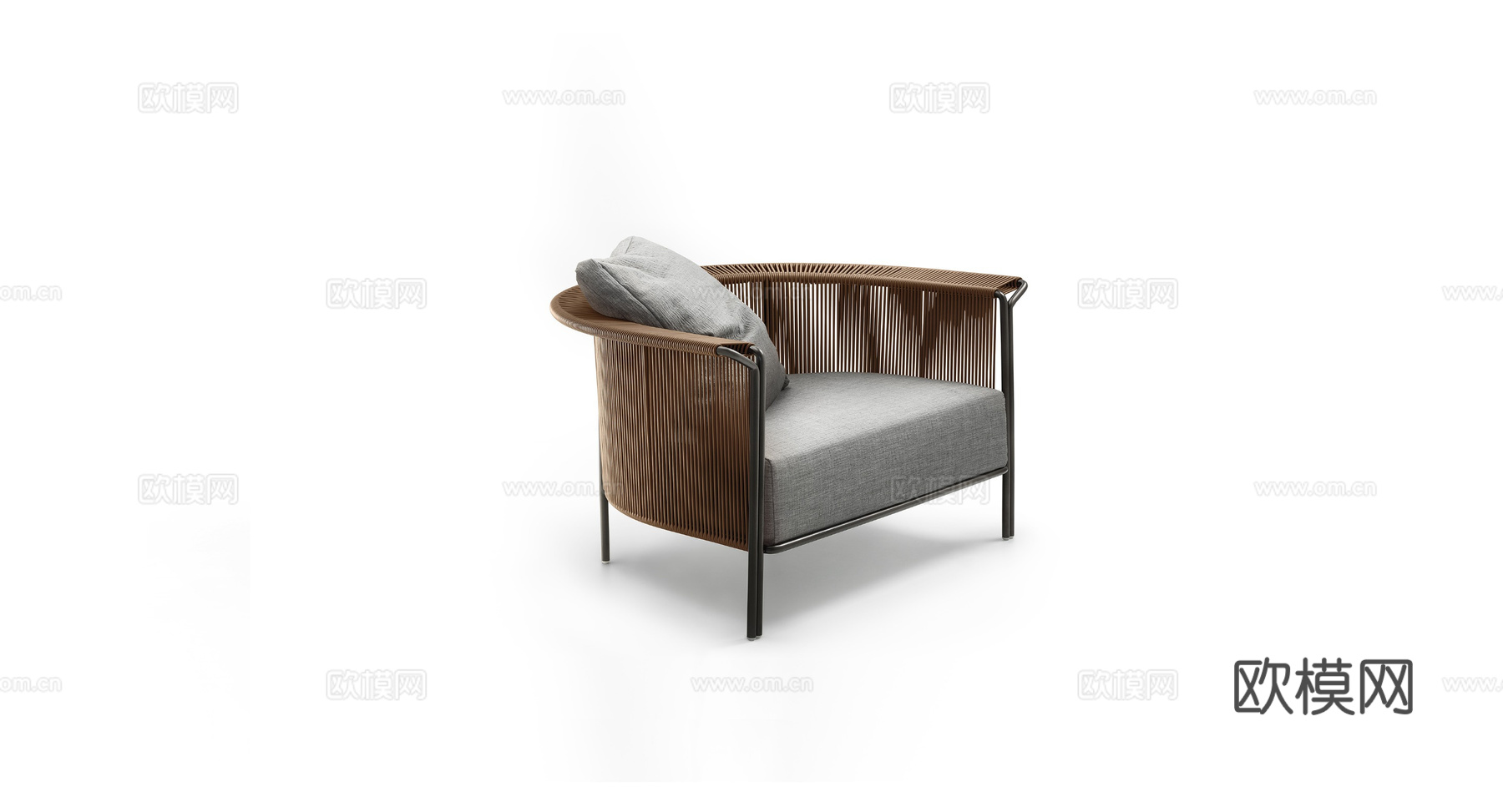 LEIIIA 休闲椅3d模型下载（渲染图3）