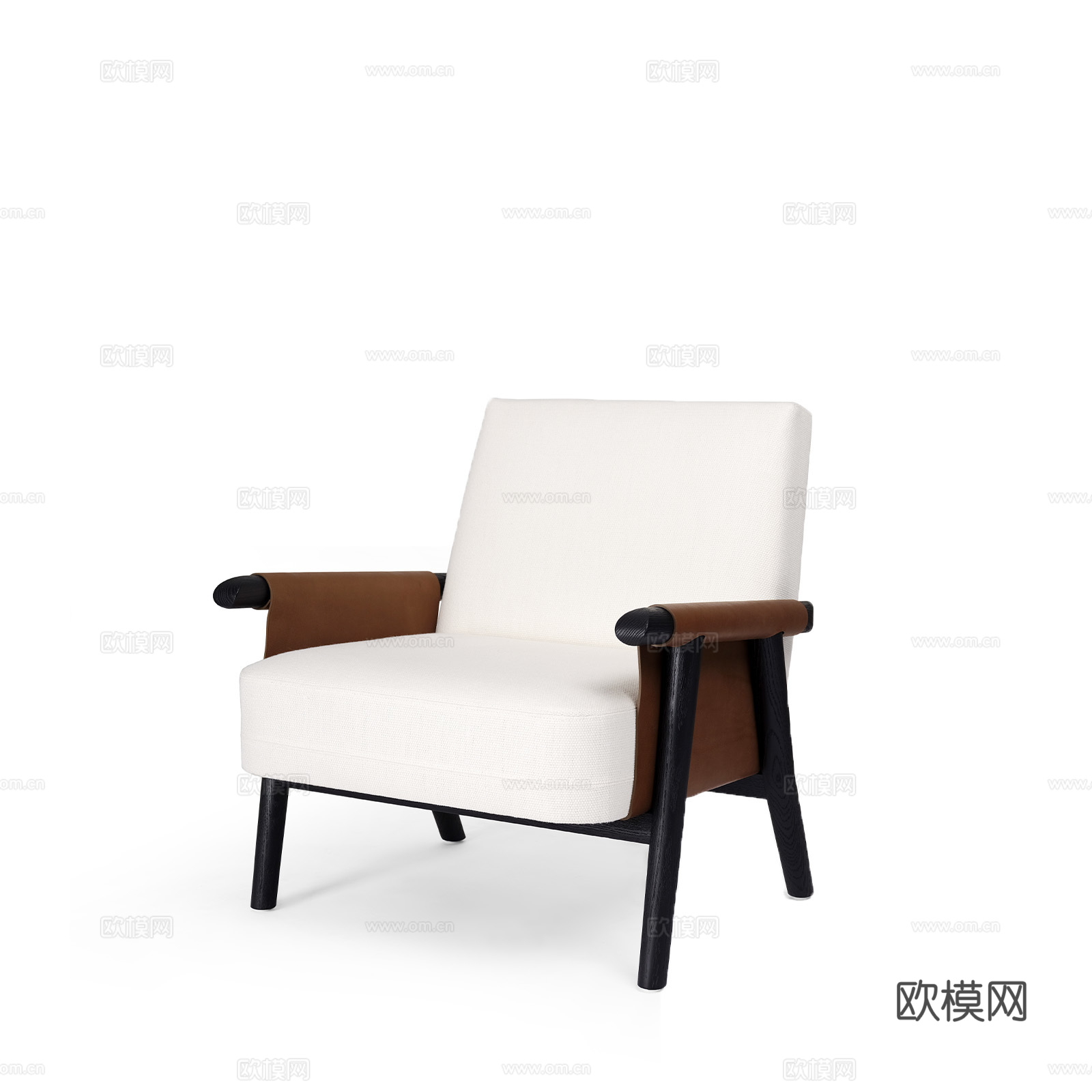 LIAIGRE 休闲椅3d模型下载（渲染图1）