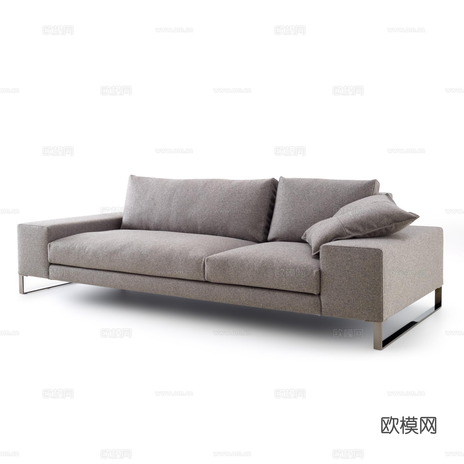 ligne roset 双人沙发3d模型下载（渲染图3）