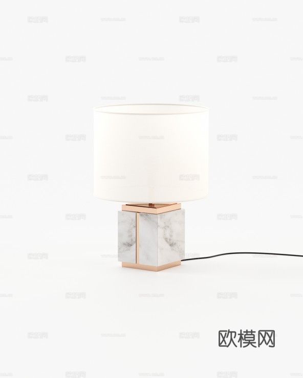 LASKASAS 台灯3d模型下载（渲染图4）