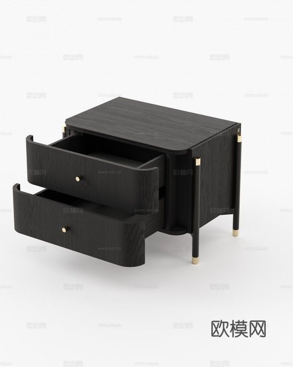 LASKASAS 床头柜3d模型下载（渲染图2）