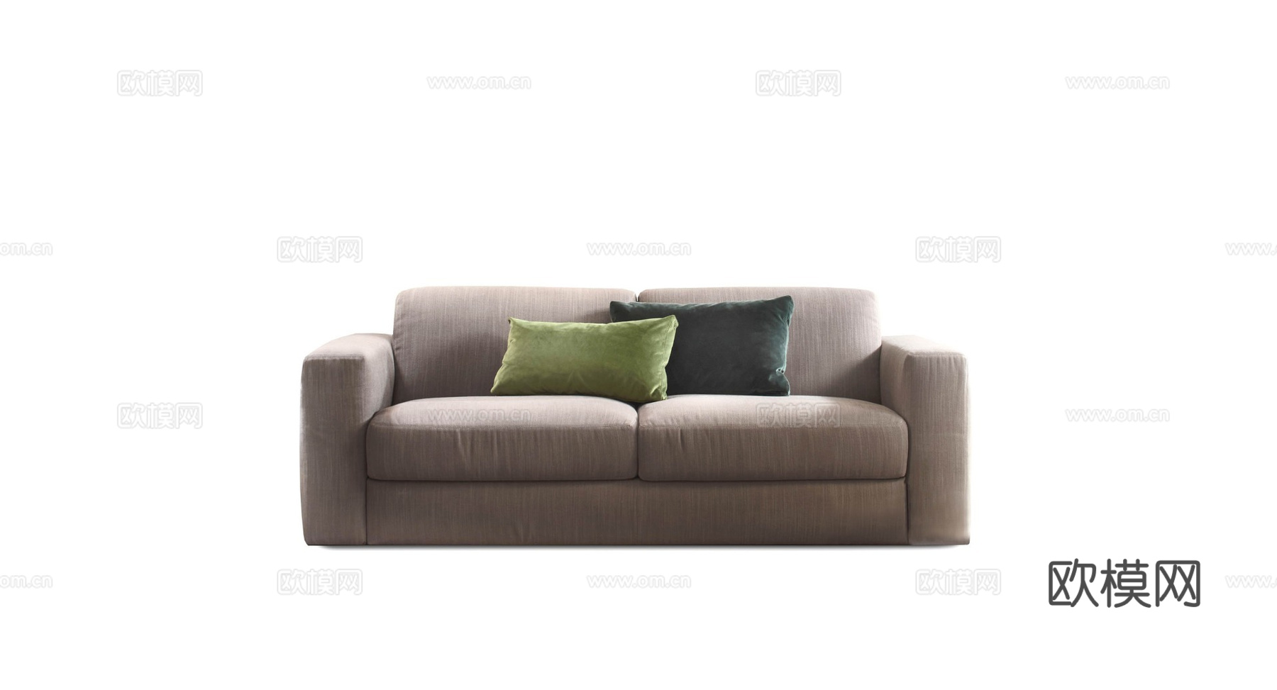 LEIIIA 双人沙发3d模型下载