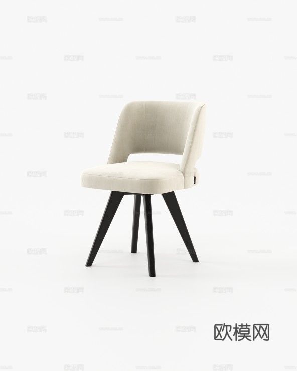 LASKASAS 餐椅3d模型下载（渲染图1）