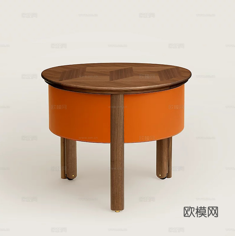 HERMES 木凳子3d模型下载（渲染图11）