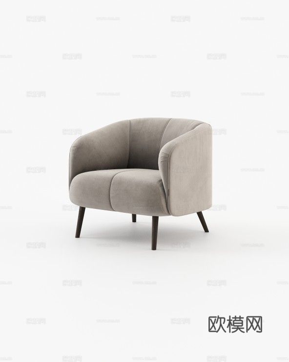 LASKASAS 休闲椅3d模型下载（渲染图1）