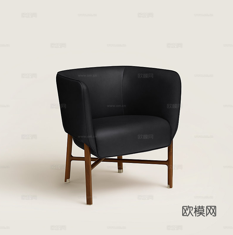 HERMES 沙发椅 餐椅3d模型下载（渲染图3）