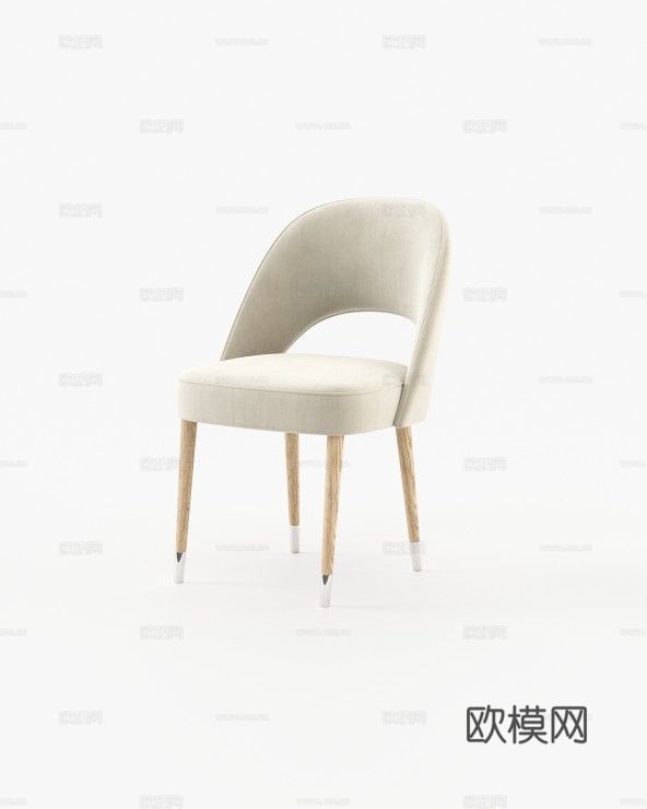 LASKASAS 餐椅3d模型下载（渲染图2）