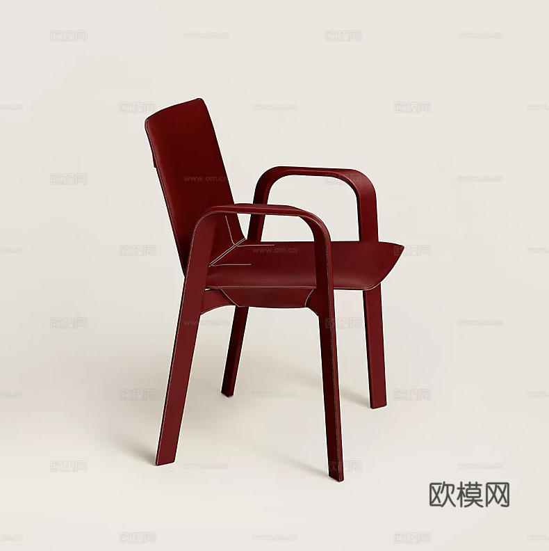 HERMES 餐椅3d模型下载（渲染图6）