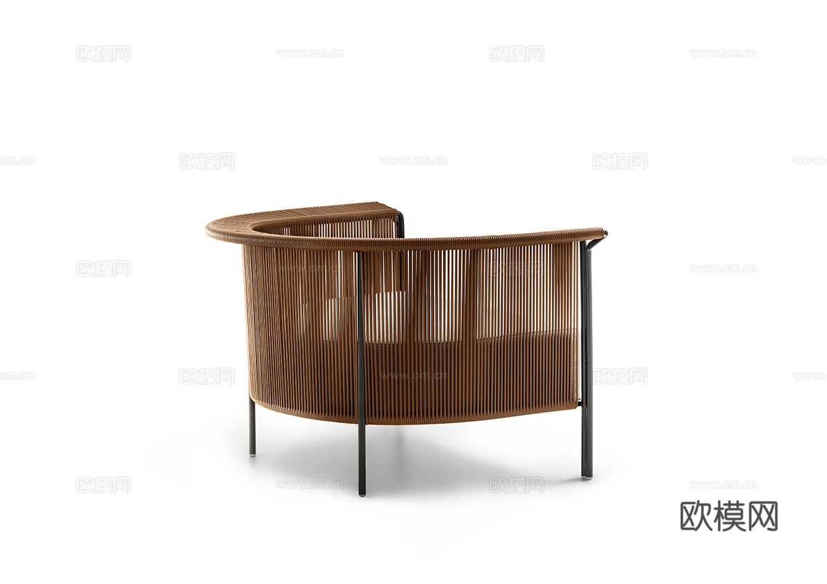 LEIIIA 休闲椅3d模型下载（渲染图2）