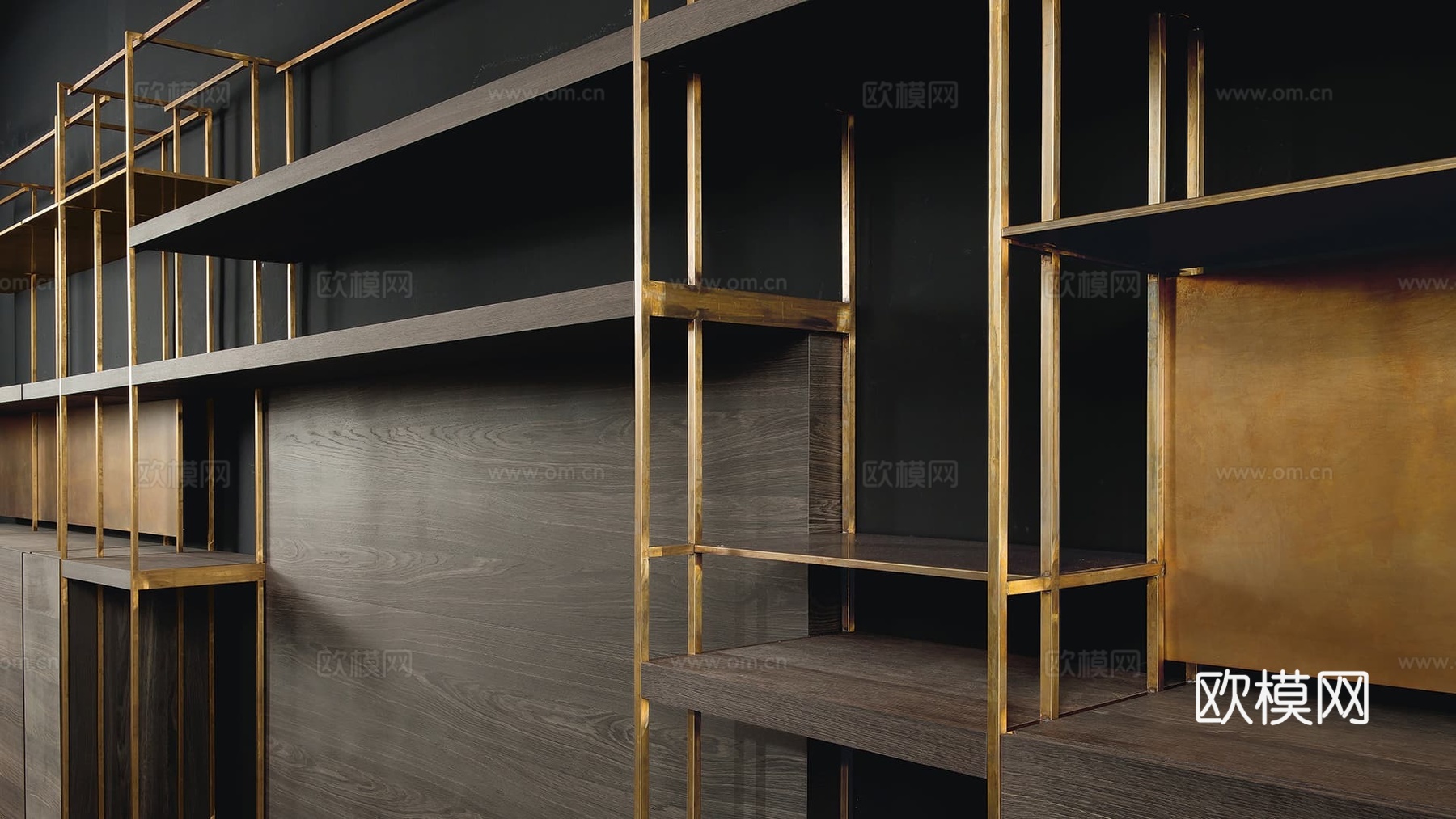 HENGE 书架3d模型下载（渲染图2）