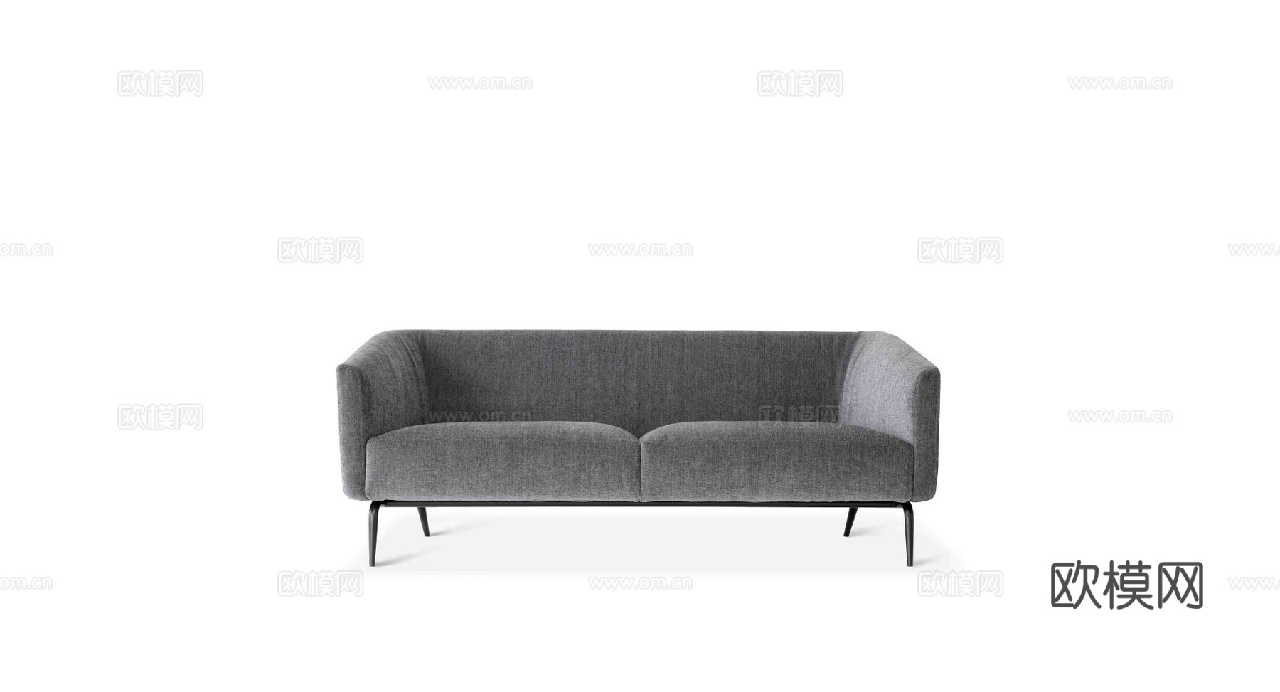 LEIIIA 双人沙发3d模型下载
