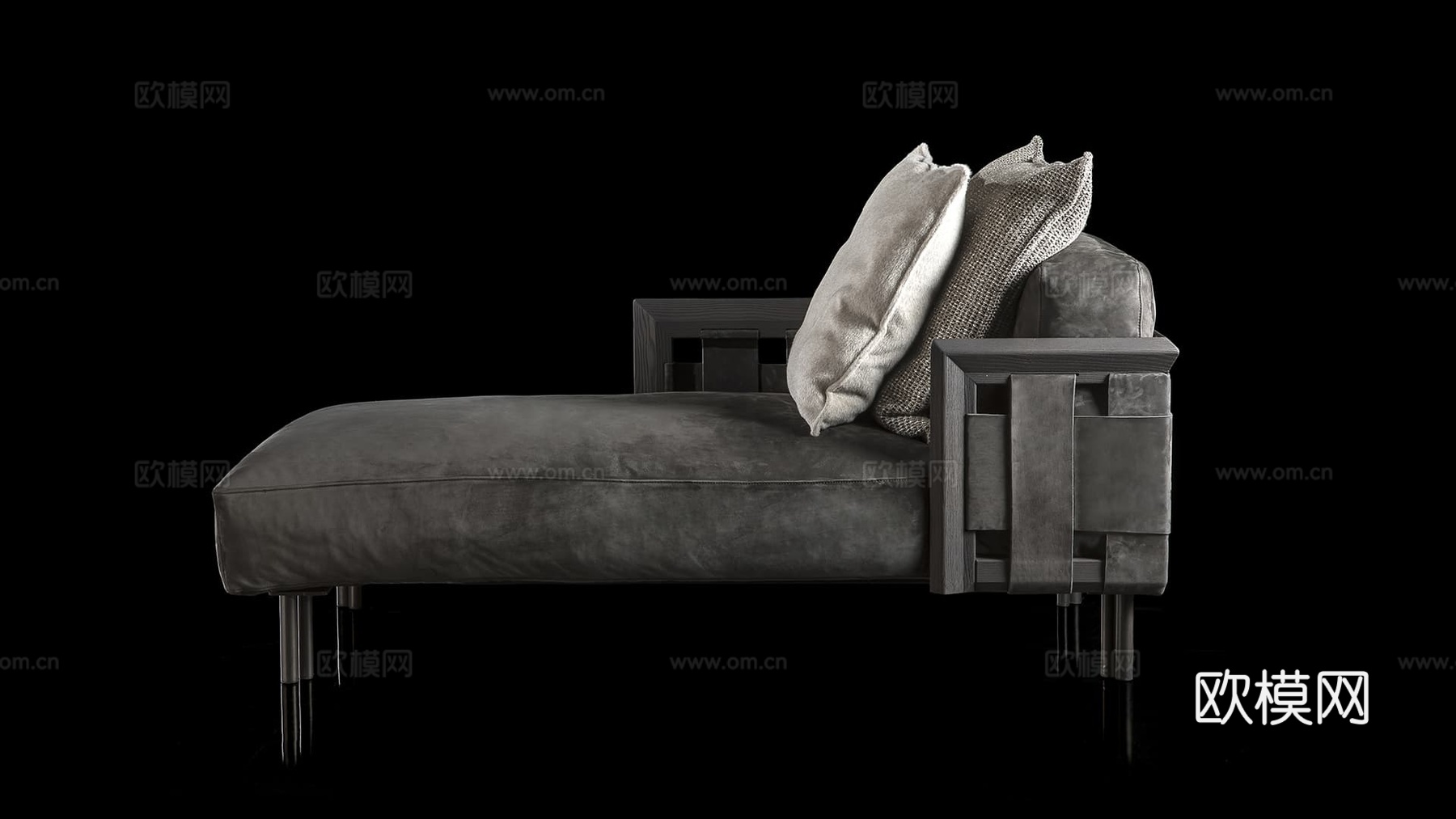 HENGE 三人沙发3d模型下载（渲染图2）