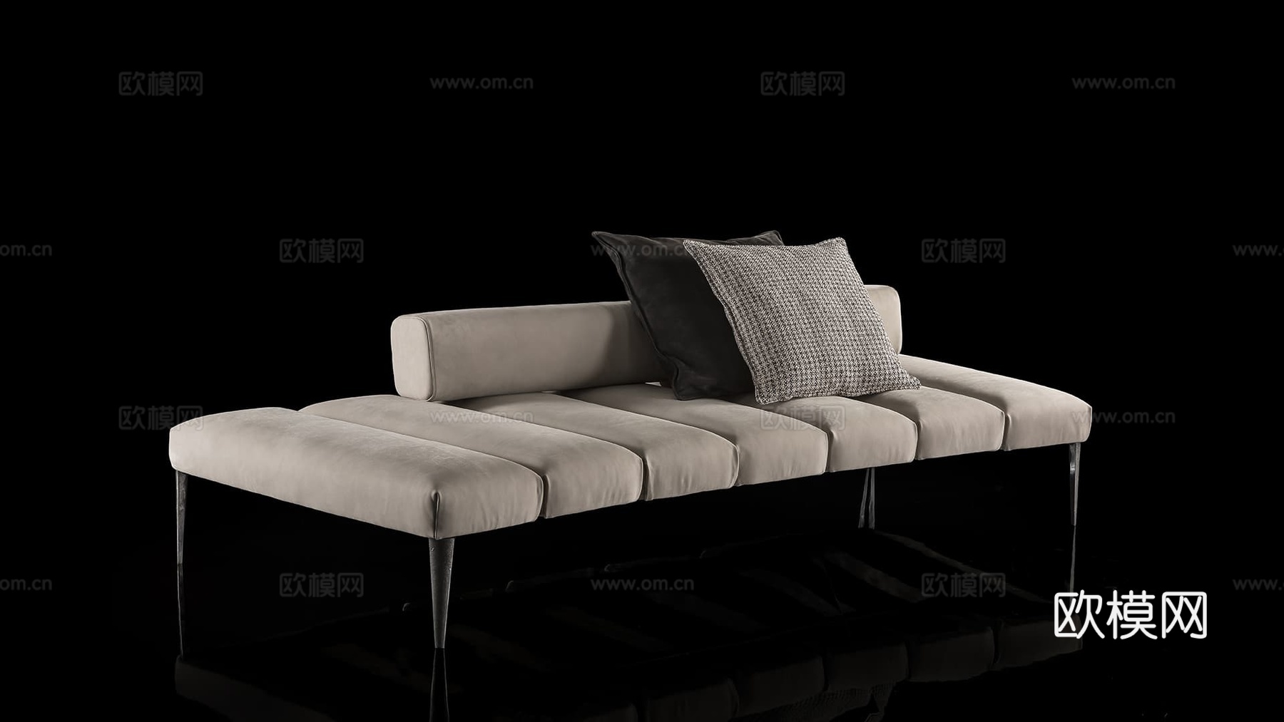 HENGE 床尾凳3d模型下载（渲染图5）