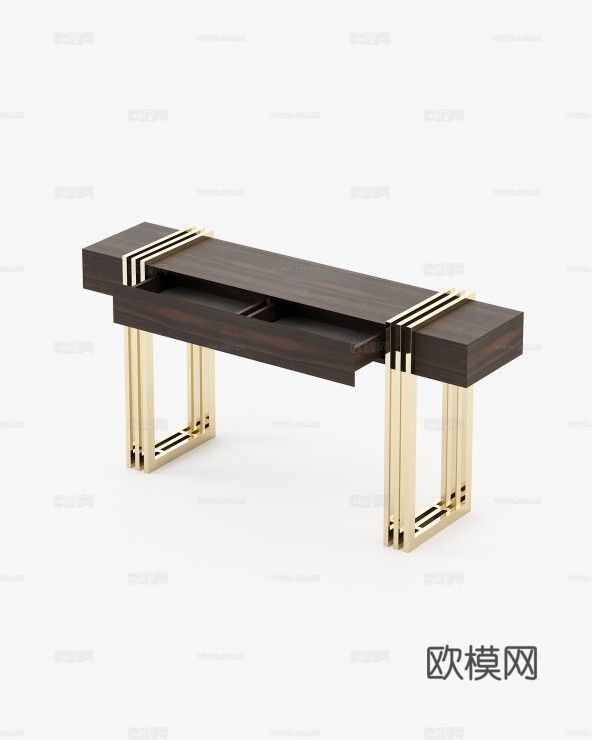 LASKASAS 轻奢端景台3d模型下载（渲染图4）