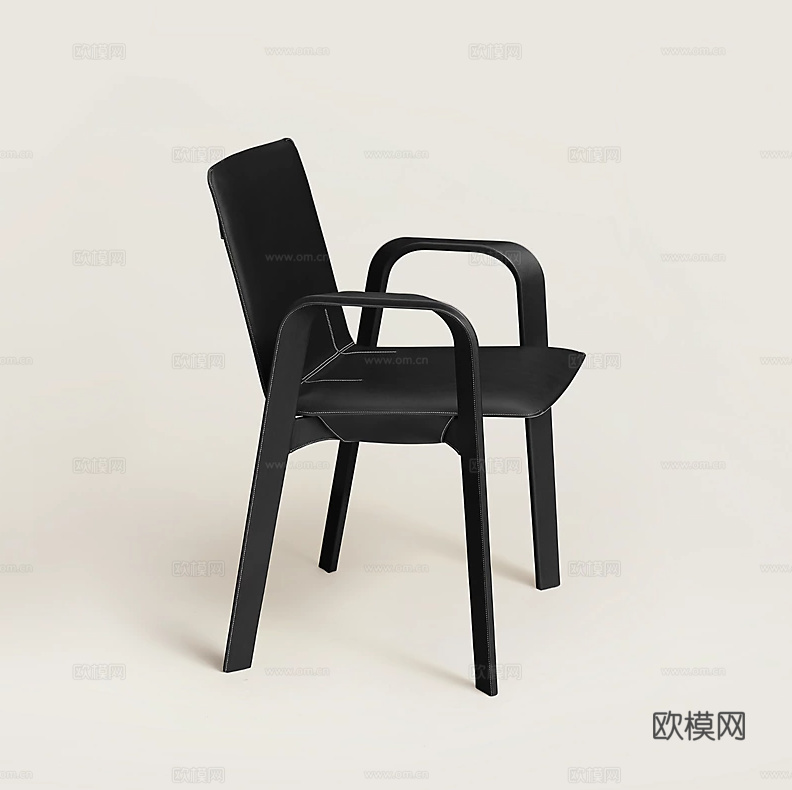 HERMES 餐椅3d模型下载（渲染图4）