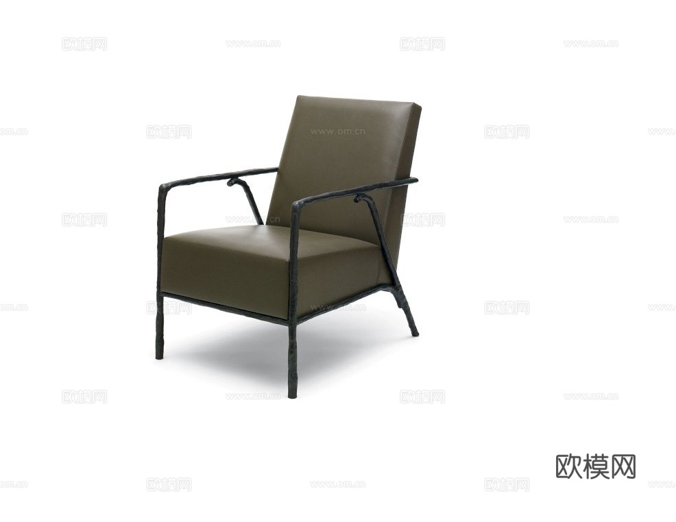 LIAIGRE 休闲椅3d模型下载（渲染图1）