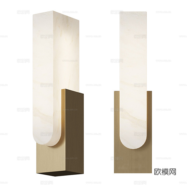 现代壁灯 壁灯 装饰灯3d模型