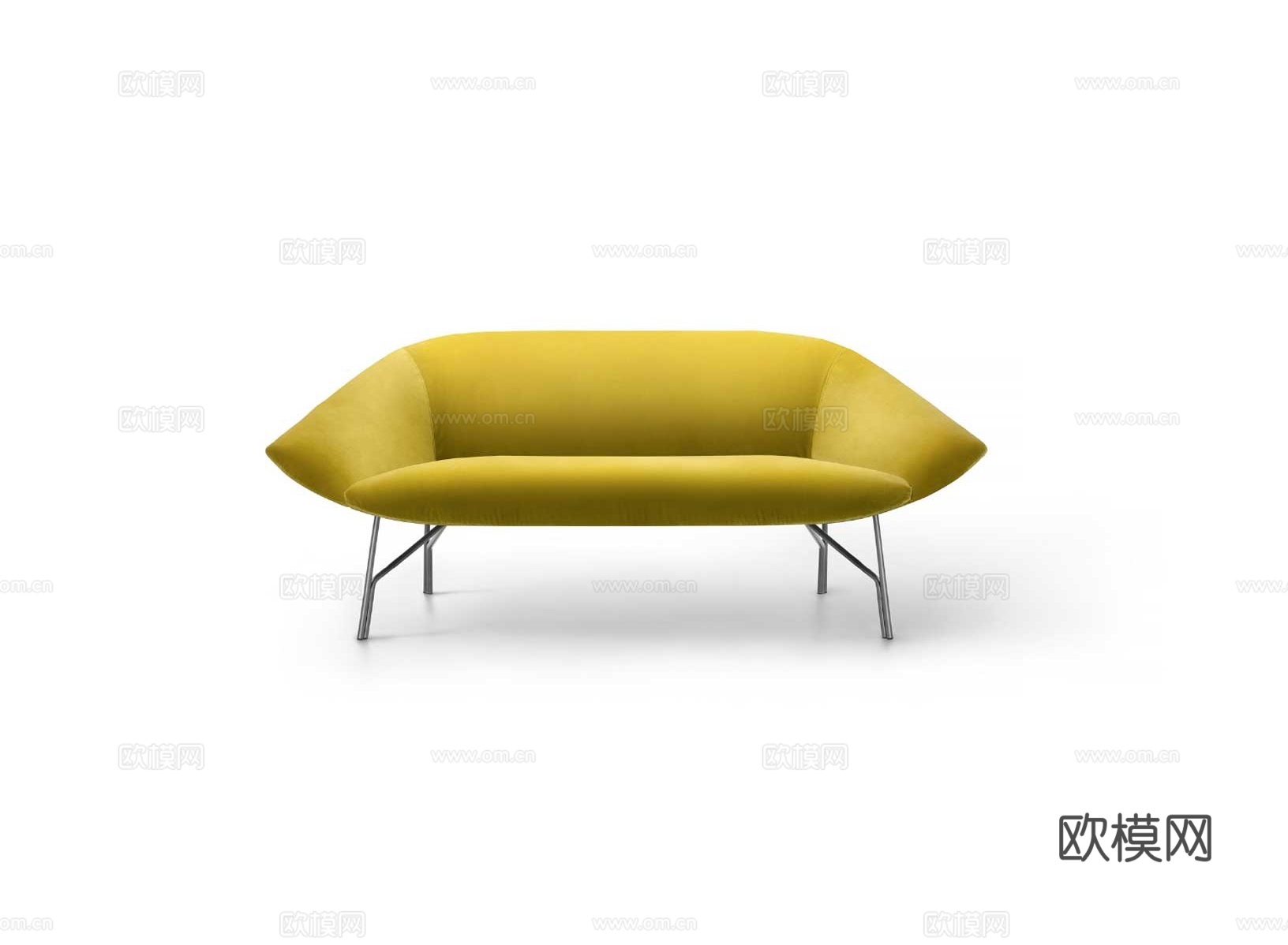 LEIIIA 双人沙发3d模型下载